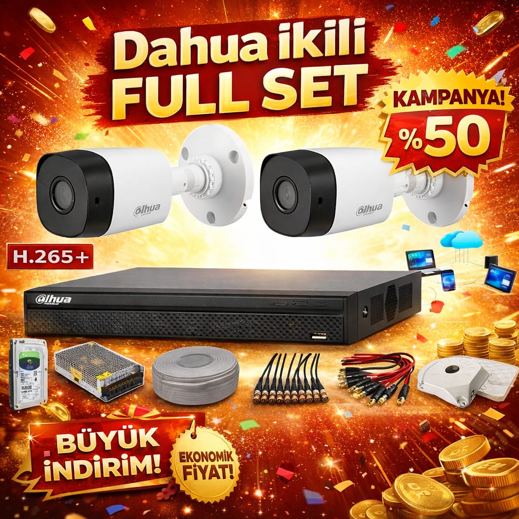 DAHUA 2 LİFUUL SET